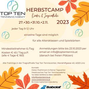 Herbstcamp 2023